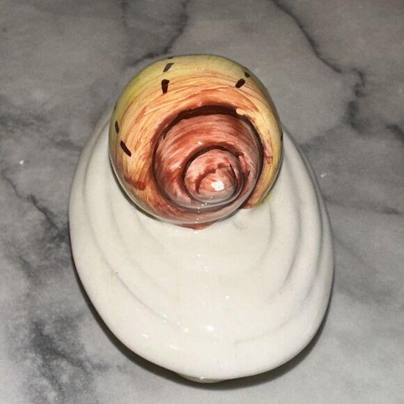 Fitz & Floyd Vintage 1989 Oceana Conch Shell Teapot W/lid & Seahell Creamer SET - Picture 14 of 16